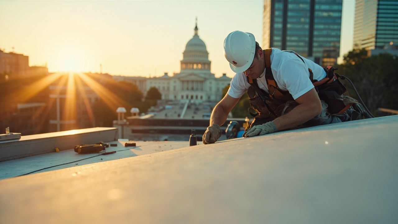 Flat Roofing Services in Washington, D.C. | Built to Handle Freeze-Thaw Cycles and Ponding Water