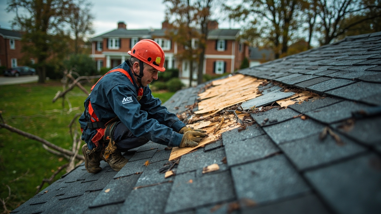 Wind Damage Roof Repair in Washington, D.C. – Emergency Response Available 24/7
