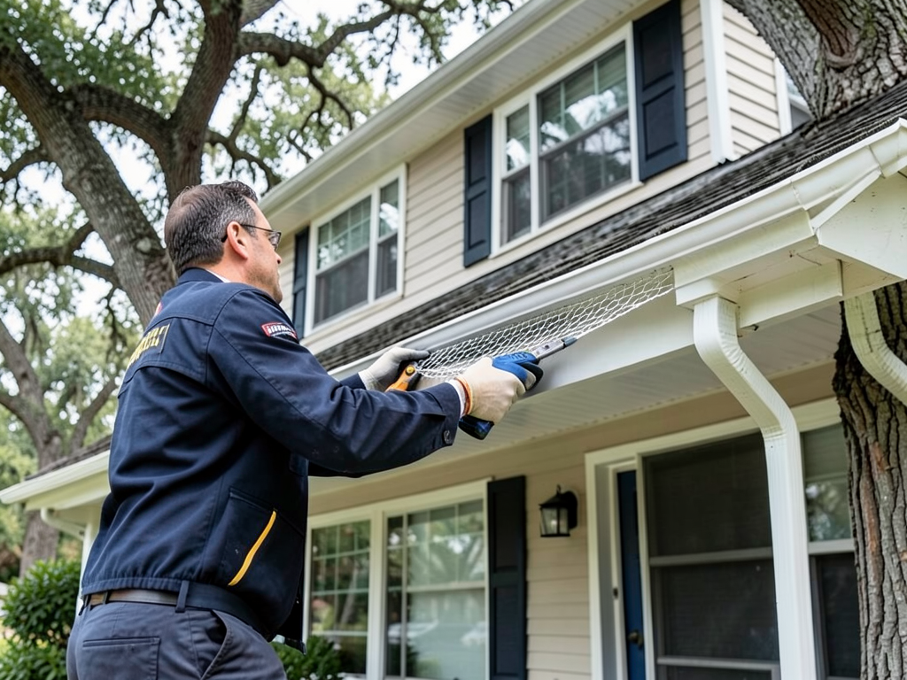 Comparing gutter guards and traditional cleaning f