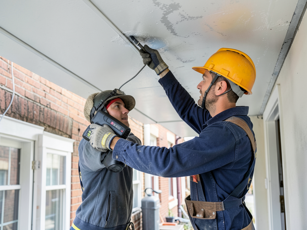 Fast roof leak repair and shingle replacement in c