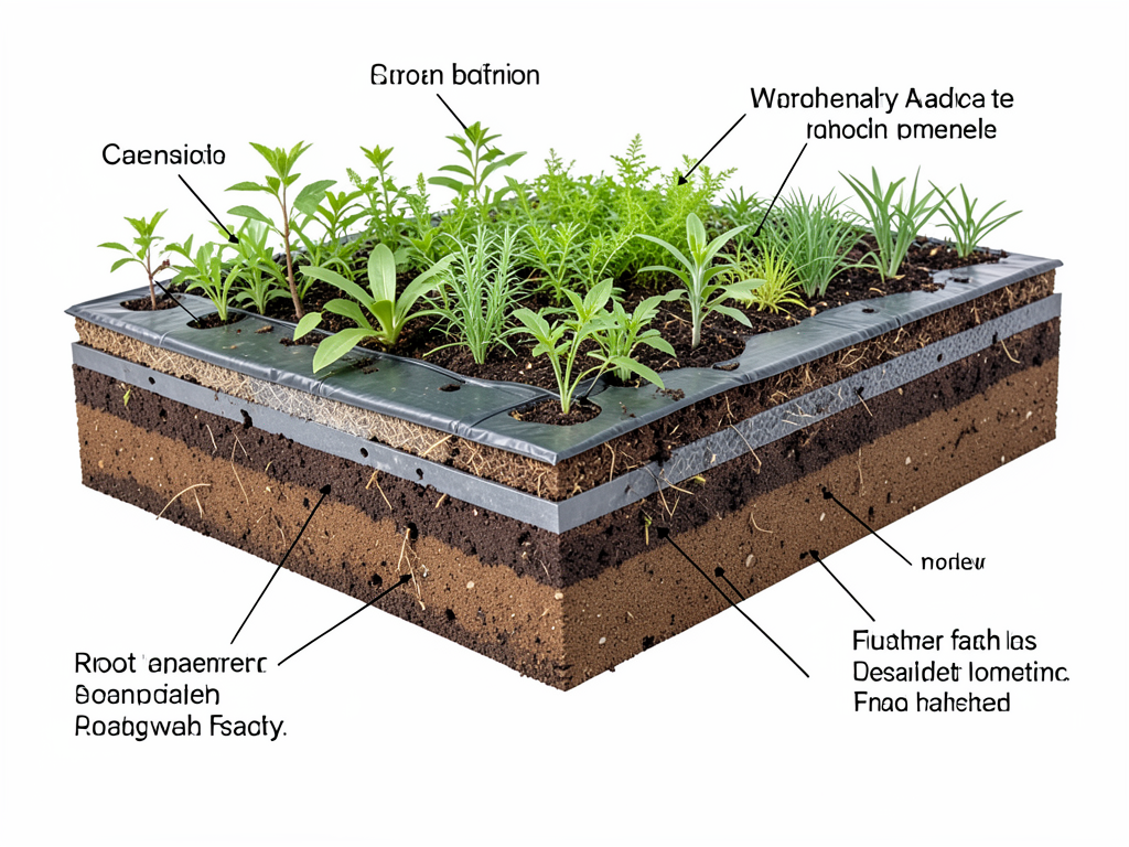 Going green with a vegetative roof system in the s