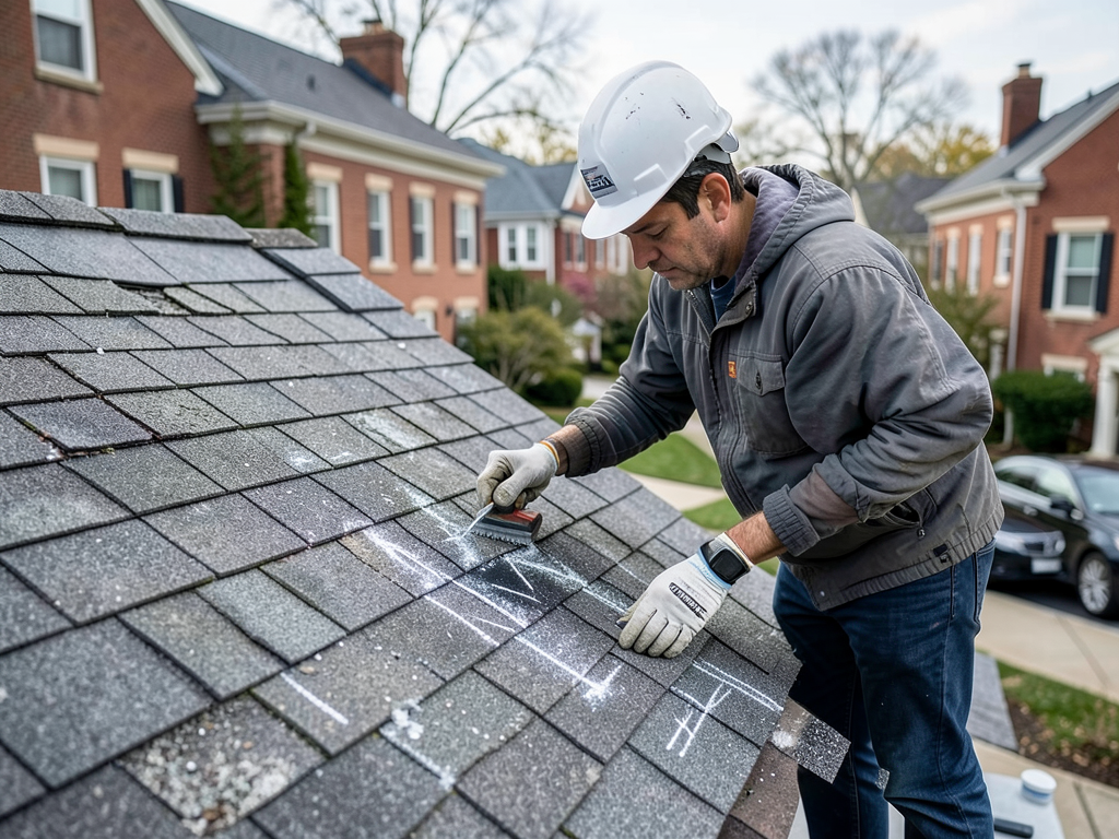 Identifying hail damage vs regular aging on michig