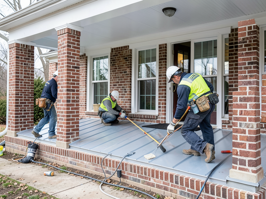 Keeping the Classic Front Porch Roof on Your Takoma DC Home in Great Shape