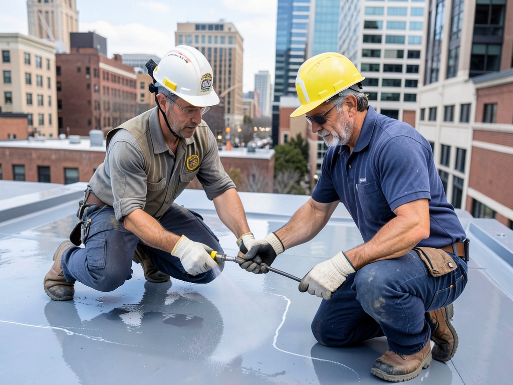 Roof waterproofing and coating solutions for downt