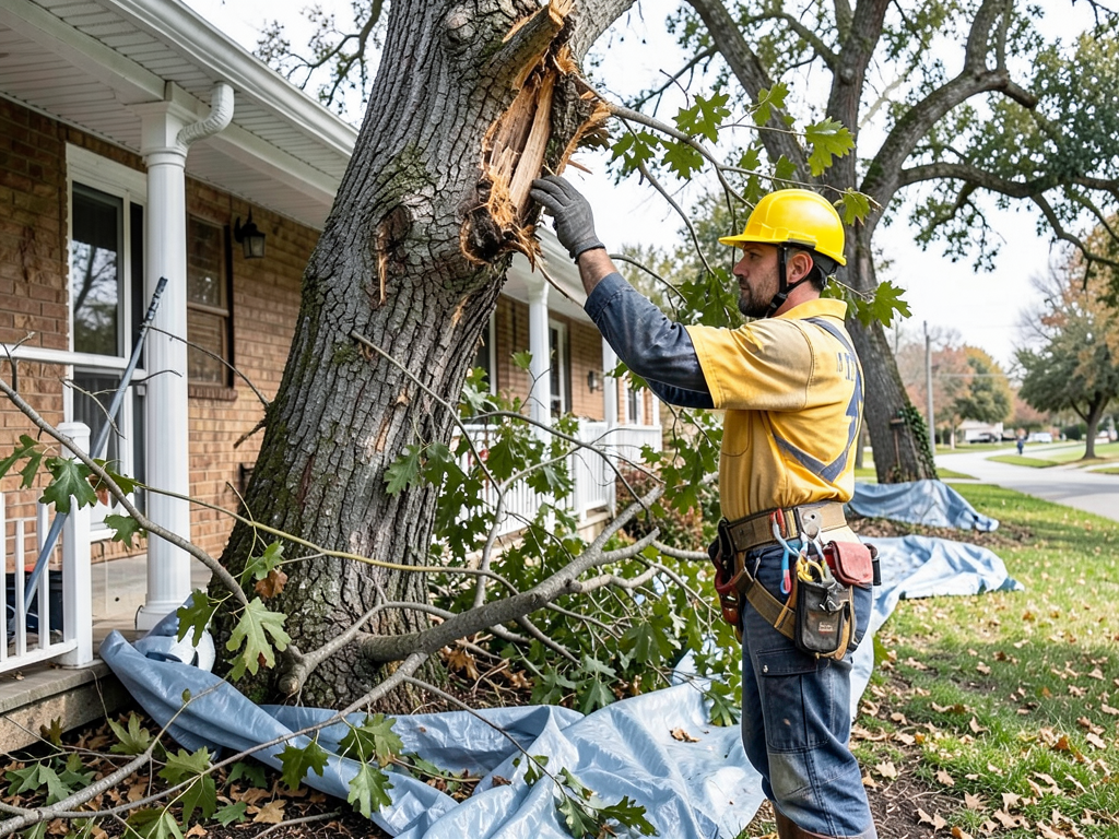 What to Do Immediately After a Tree Falls on Your Roof in Kingman Park